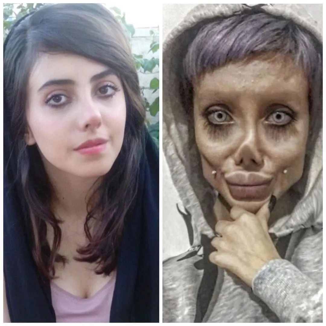 Sahar sebelum oplas cantik banget! © instagram.com/sahartabar_offcial