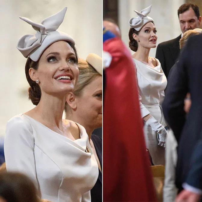 Dandan secantik ini, Jolie siap kalahkan Kate Middleton dong? ;) © AFP
