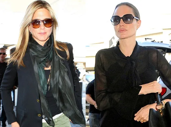 Jennifer Aniston - Angelina Jolie @ eonline.com