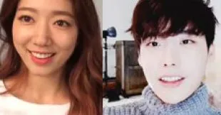 Park Shin Hye dan Lee Jong Suk saat live brodcast di V © twitter.com/kpop_herald