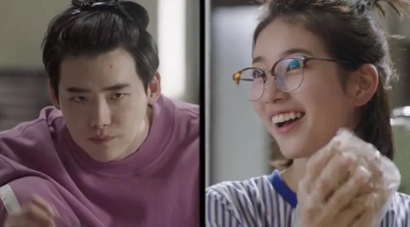 Lee Jong Suk dan Suzy Miss A dalam teaser kedua WHILE YOU WERE SLEEPING. © SBS