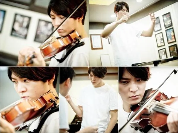 Joo Won bertransformasi dari konduktor ganteng menjadi pemain biola super keren @allkpop.com