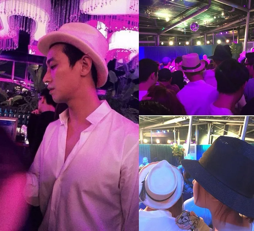 Momen Joo Ji Hoon dan Ga In saat kencan hari ini (12/8). ©allkpop.com