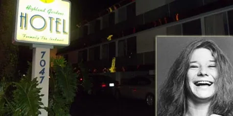 The Landmark Motor Hotel, Los Angeles - Janis Joplin