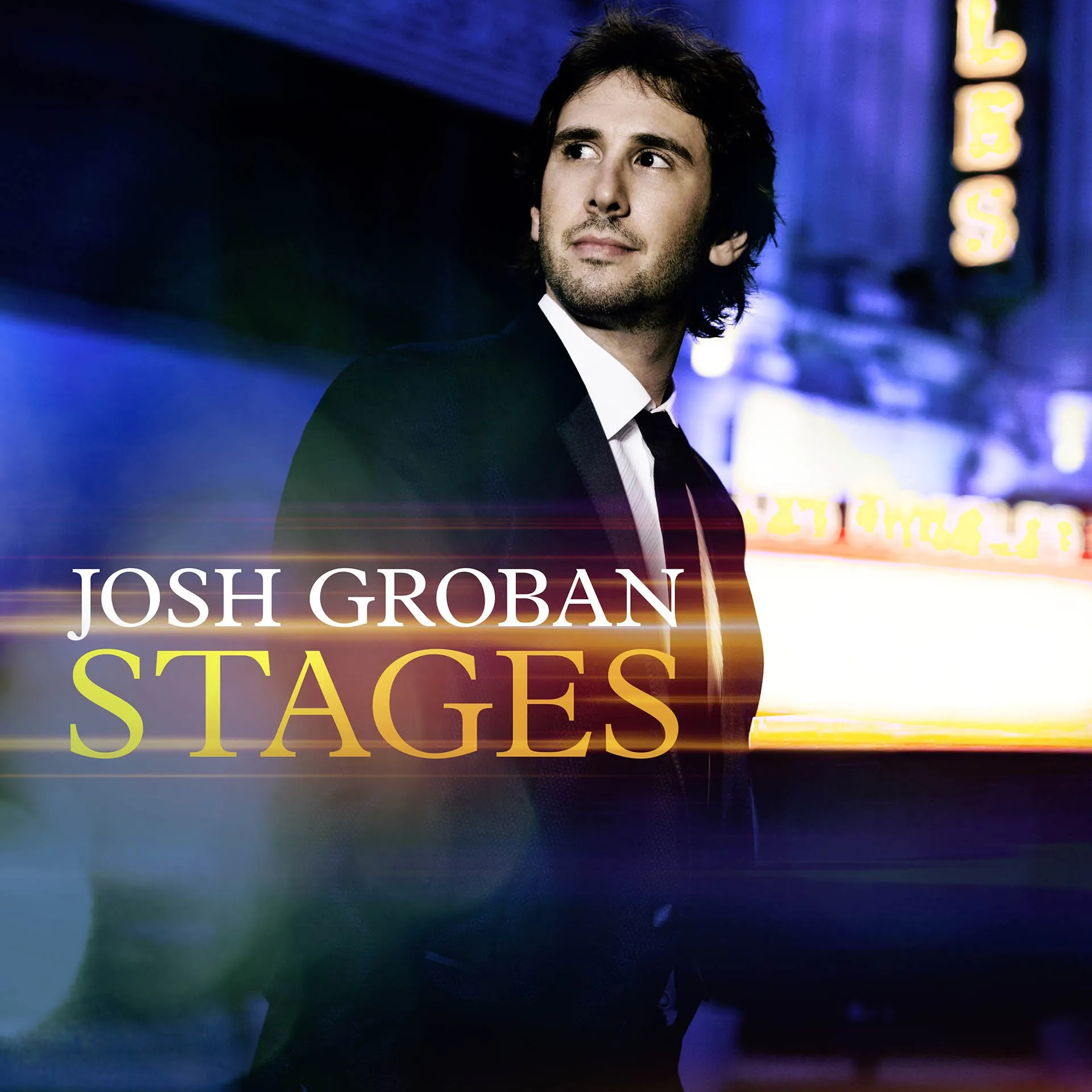 Sampul album STAGES © store.joshgroban.com