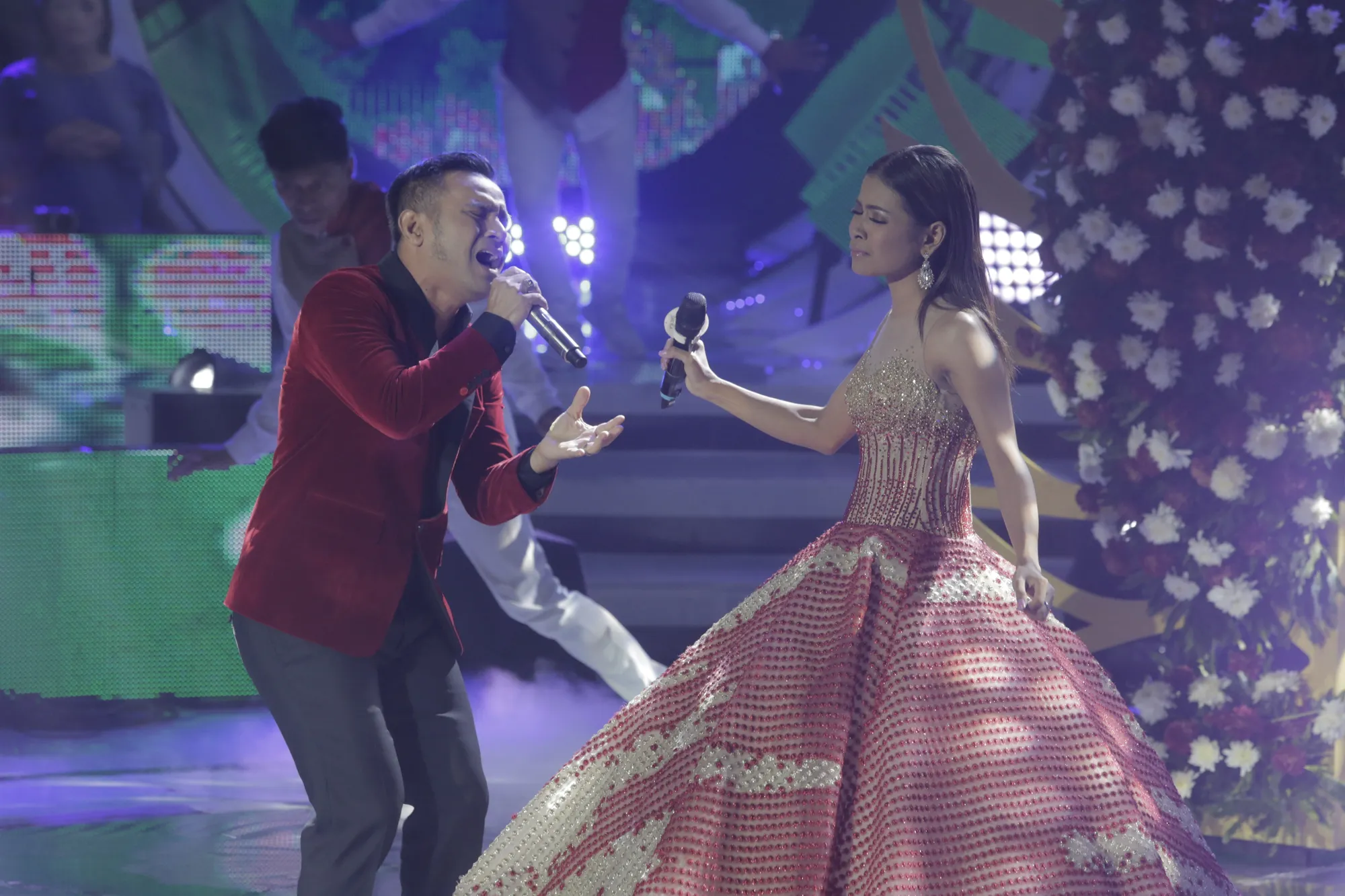 Penampilan Judika dan Sheyla di Grand Final LIDA 2019 credit: ©KapanLagi.com/Muhammad Akrom Sukarya