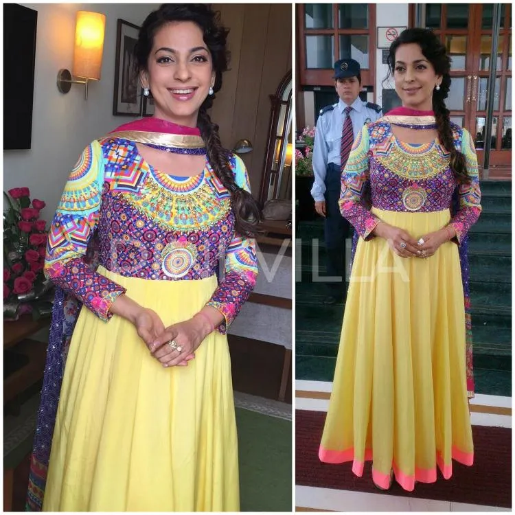 Ini dia penampilan cantik bak ibu peri bagi anak-anak yang hadir dalam acara Hari Anak Internasional @pinkvilla.com