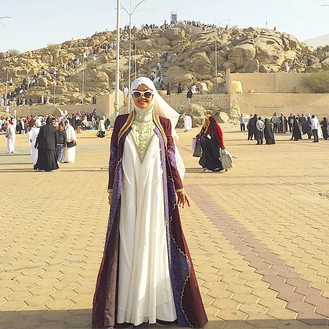 Jupe baru saja pulang dari umrah. ©instagram Julia Perez