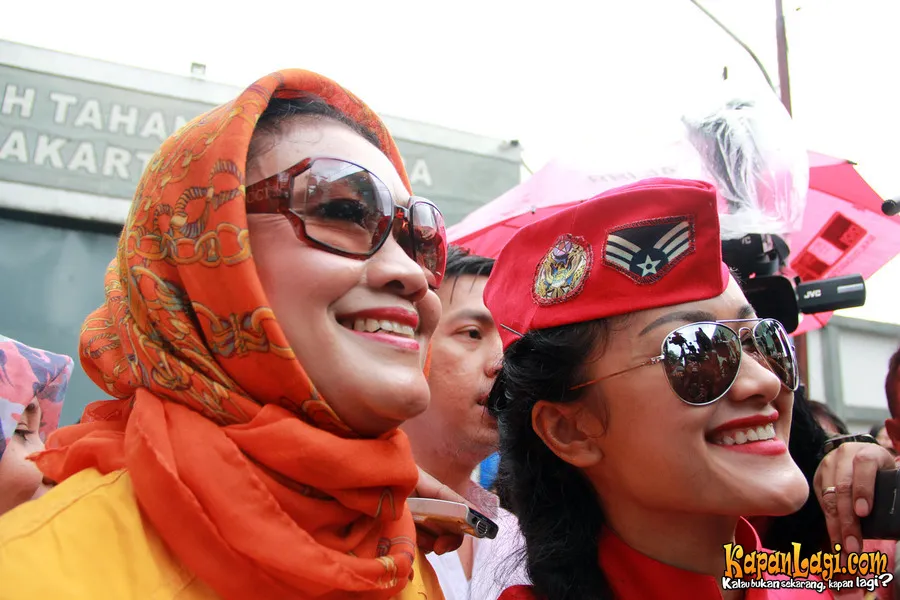 Sri Wulansih - Julia Perez @Foto: Agus Apriyanto