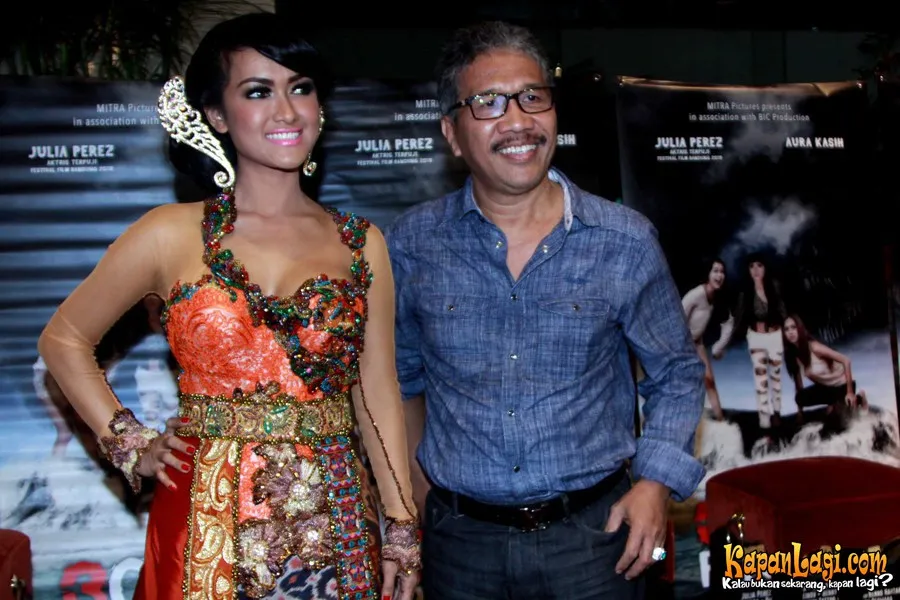 Julia Perez dan HM Firman Bintang | Foto: Muhammad Rasyad @KapanLagi.com®