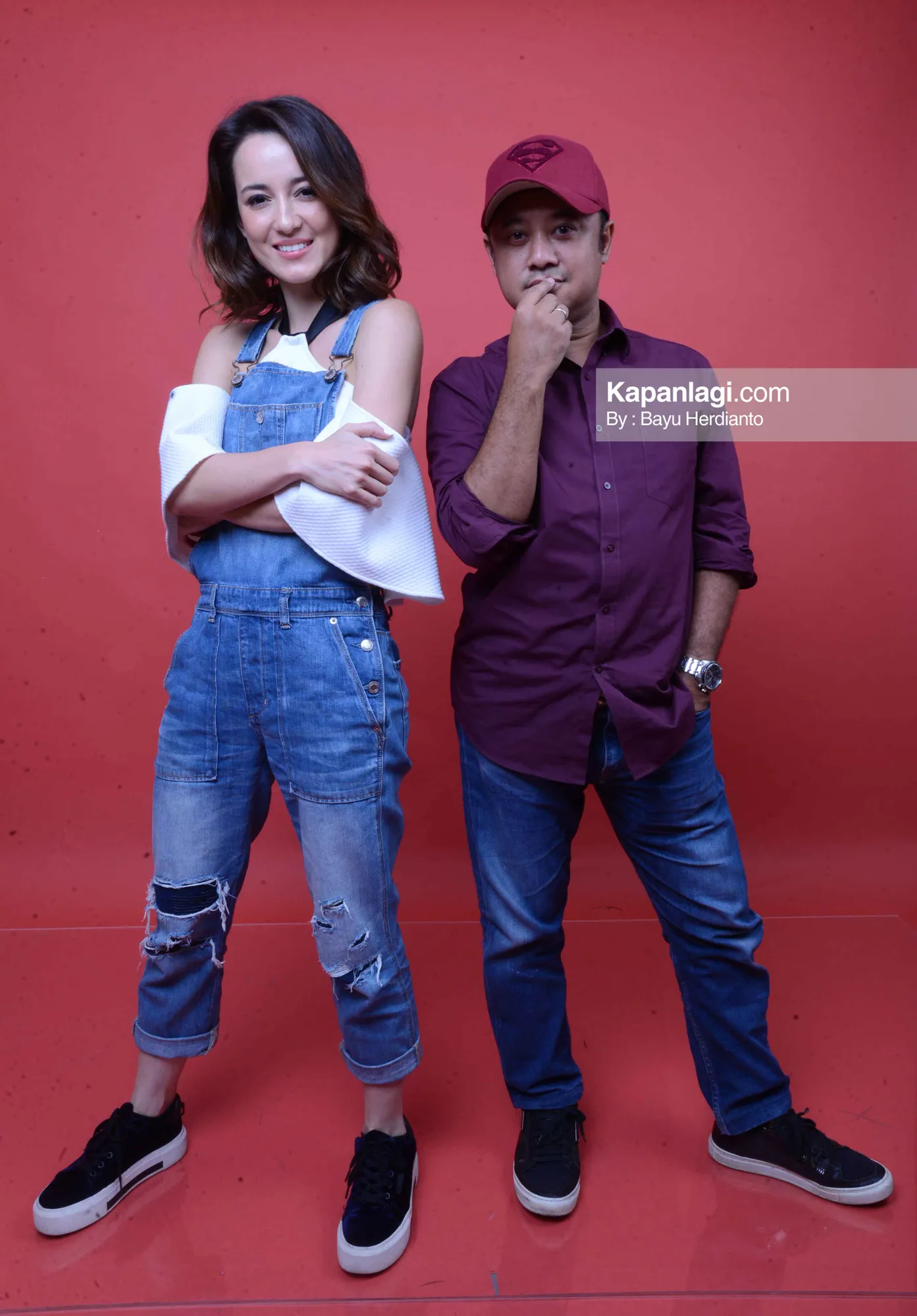 Rizal Mantovani & Julie Estelle © Kapanlagi/Bayu Herdianto