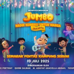 Jumbo Hadir Kembali untuk Warga Jakarta dalam 'Semarak Pentas Kampung Seruni' di Trans Studio Cibubur