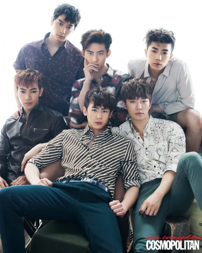 2PM blak-blak-an bicara soal cinta dan pernikahan nih. ©cosmopolitan.