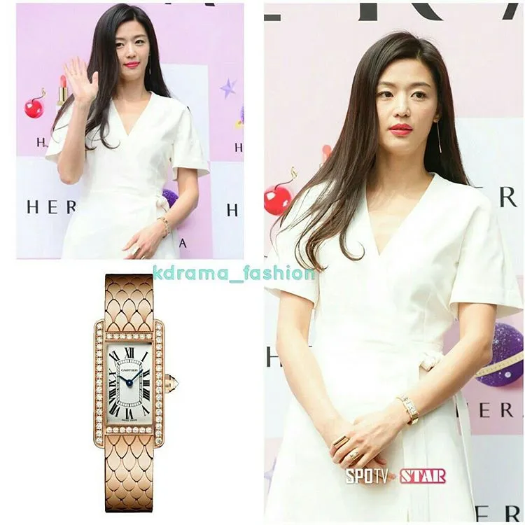 Fashion mewah Jun Ji Hyun di event HERA. ©Instagram/kdrama_fashion