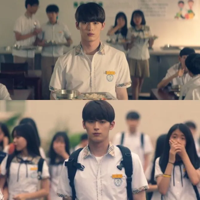 Junseop saat di drama 'My ID is Gangnam Beauty' © JTBC