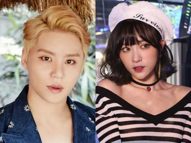 Junsu JYJ dan Hani EXID dipastikan putus. ©soompi.com
