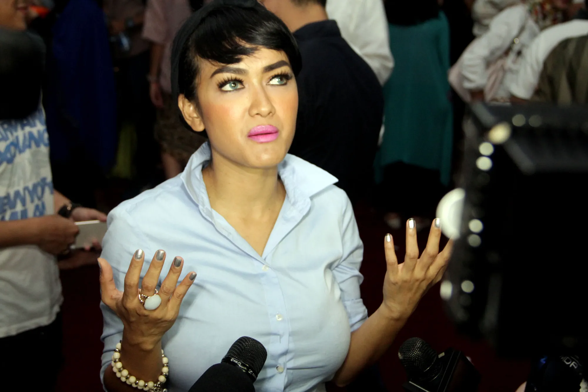 Jupe enggan memulai hubungan baru? ©KapanLagi.com/Acat