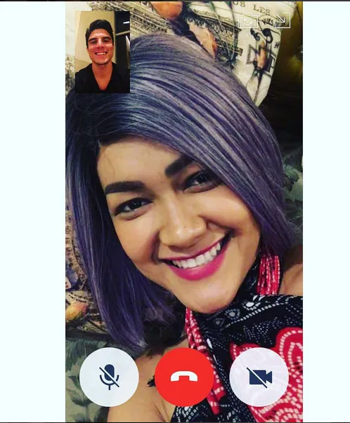 Julia Perez terlihat akrab dengan seorang bule © Instagram.com/atiliolamadrid