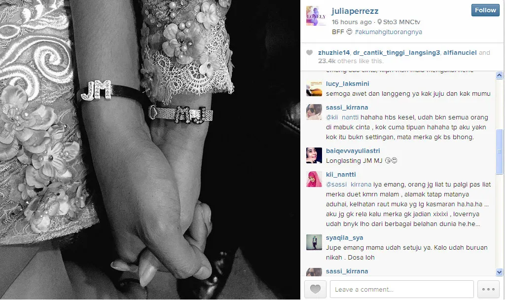 Julia Perez - Muklis @foto: instagram.com/juliaperrezz