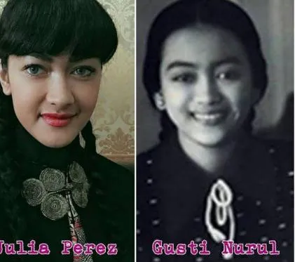 Foto Jupe yang disandingkan dengan Gusti Nurul © Instagram.com
