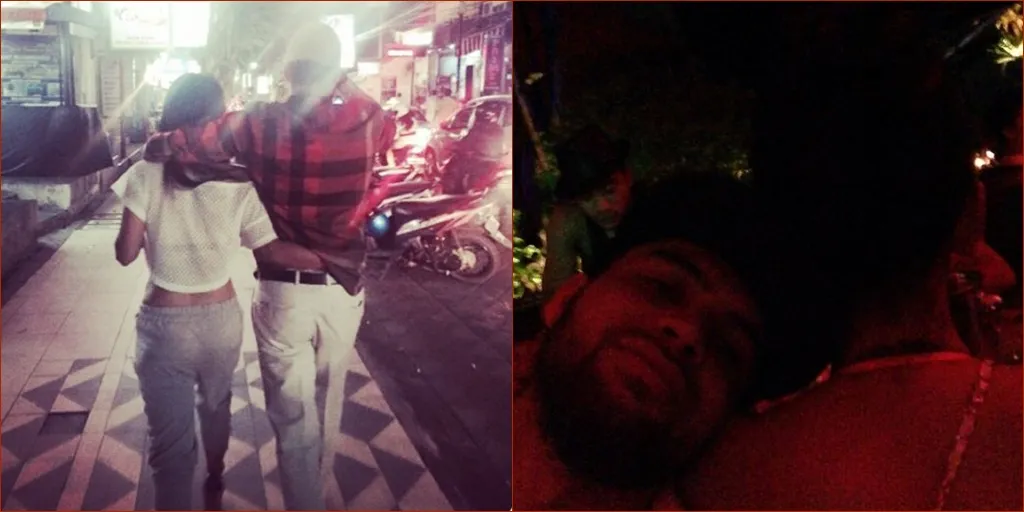 Bermesraan di pinggiran jalanan Bali/Jupe & Diego Instagram©