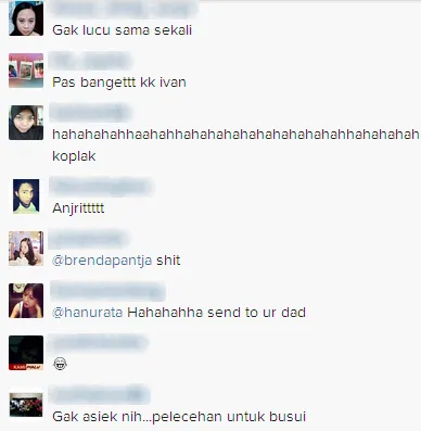 komentar netizen menanggapi foto di atas / © Julia Perez Instagram