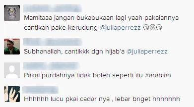 Komentar netizen mengenai foto Jupe / © Instagram