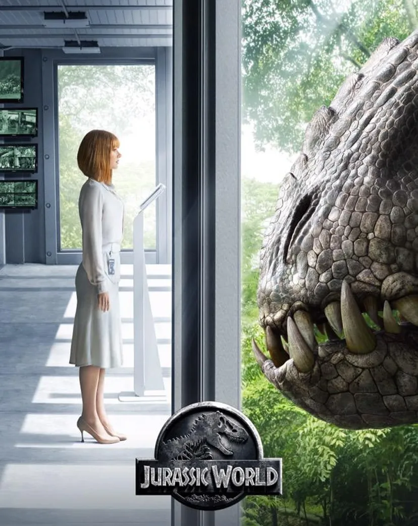 Bryce Dallas Howard dan high heels yang harus dipakainya di sepanjang film JURASSIC WORLD © Universal Pictures