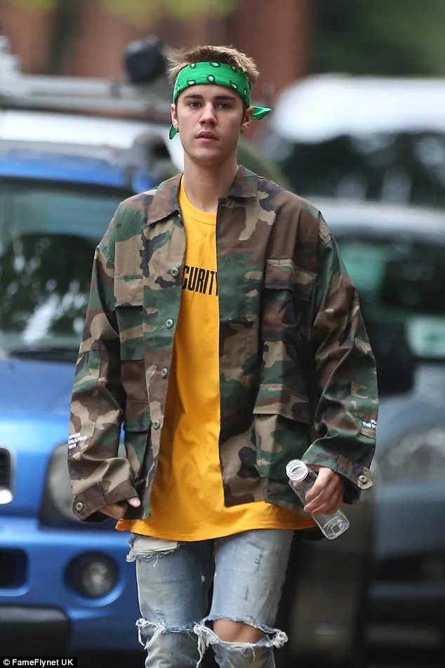 Justin Bieber © Daily Mail