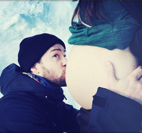 Pasangan Justin Timberlake - Jessica Biel @foto: http://instagram.com/justintimberlake