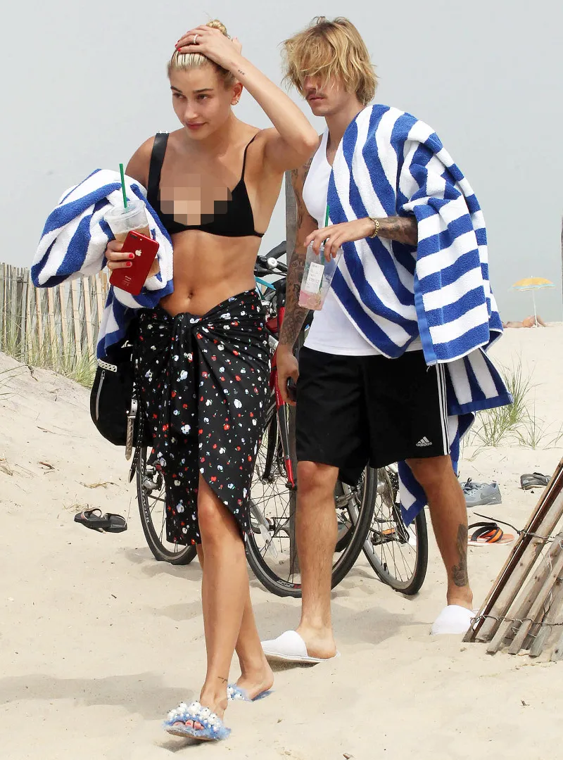Meski sedang kencan, Justin tetap mau berpose sama fansnya © INSTARimages via usmagazine.com