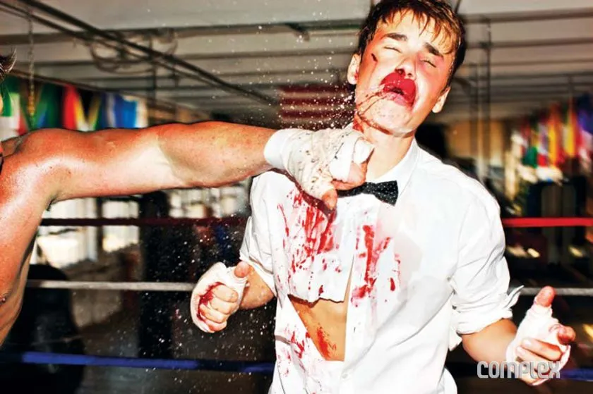 Pose Justin Bieber di majalah Complex @ mtv.tv