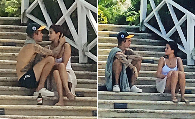 Justin dan Selena menikmati momen liburan romantisnya © istimewa