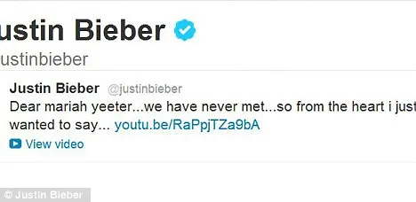 Twitter Justin Bieber