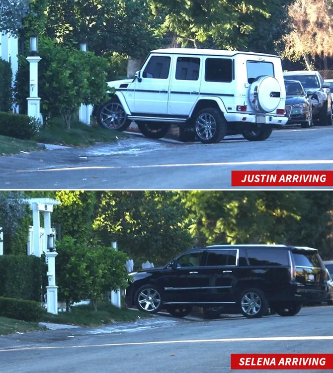Justin dan Selena kembali hangout bareng © TMZ