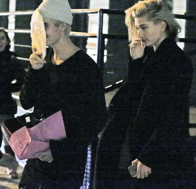Justin dan Hailey kembali dinner romantis @ eonline.com