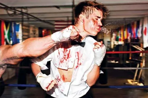 Bieber pada salah satu sesi foto: complex.com