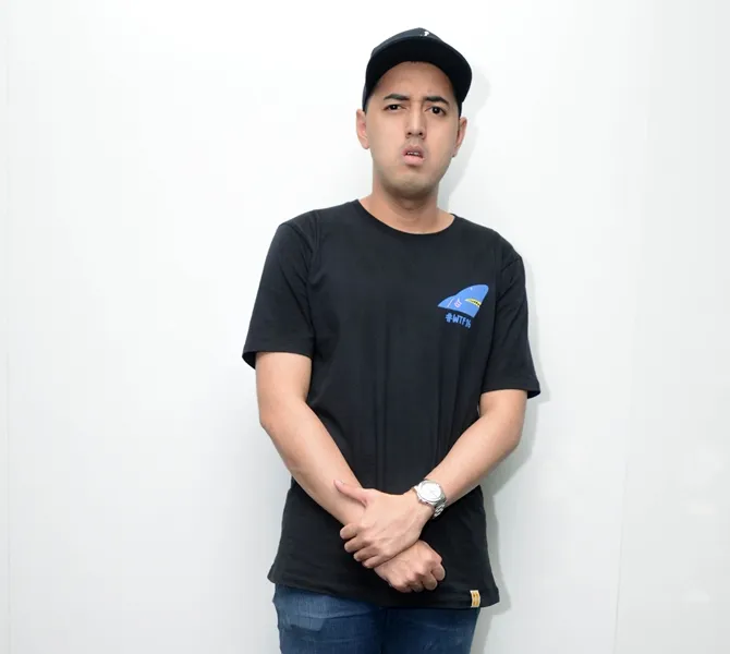 Kemal mendapat kesempatan untuk foto dan ngobrol bersama para selebritis Hollywood. © KapanLagi.com/Muhammad Akrom Sukarya