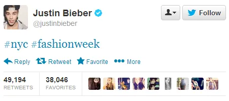 @justinbieber