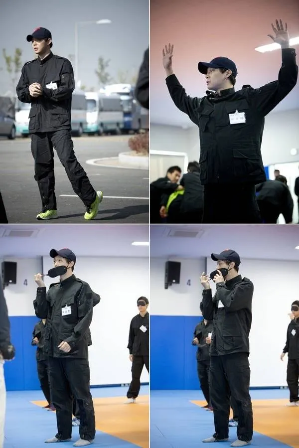 Yoochun JYJ saat menjalani bodyguard training demi 'ThreeDays' @allkpop.com
