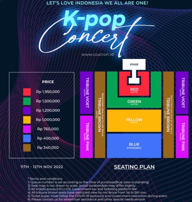 Daftar Konser K Pop Dan Fan Meeting November Di Jakarta