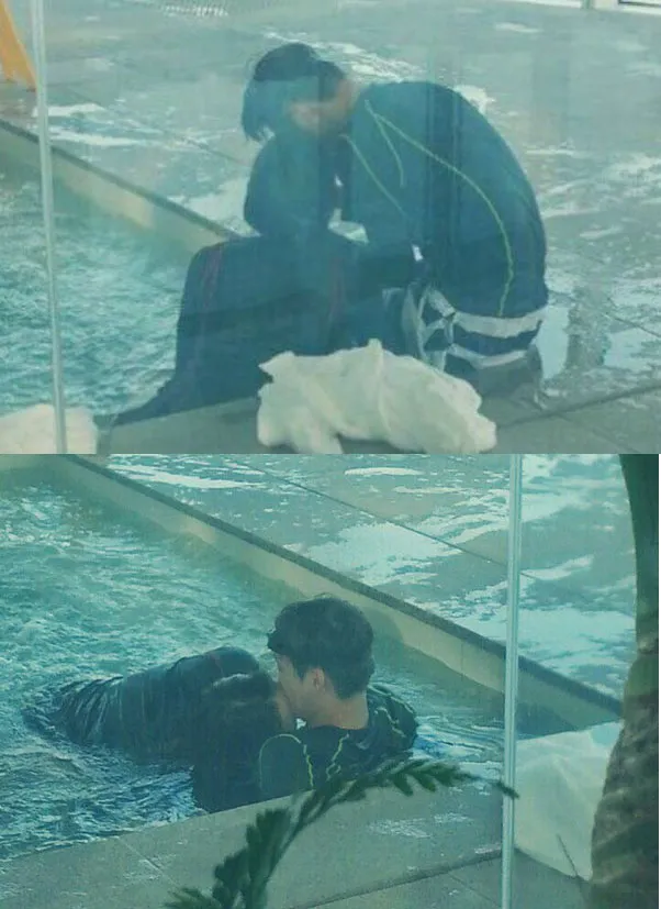 Foto yang diduga Kai EXO dan Krystal f(x) saat kencan di sebuah hotel. ©allkpop.com