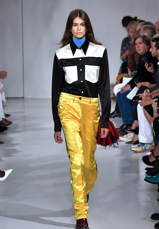 Kaia di NYFW 2017 © Shutterstock/eonline.com