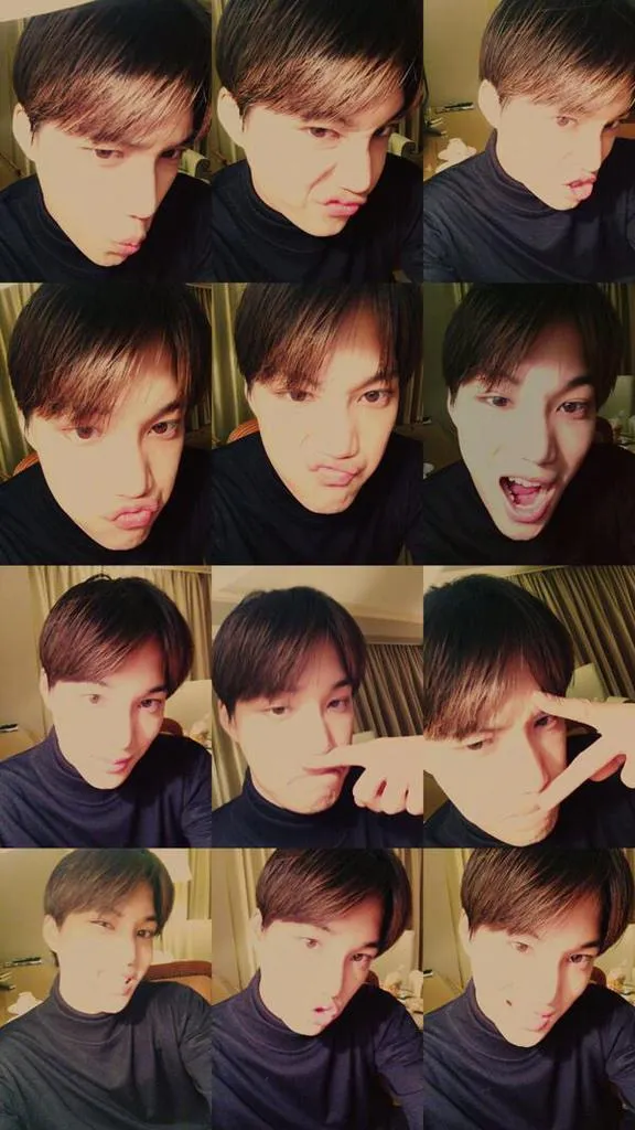 Selfie alay Kai EXO