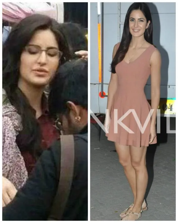 Katrina Kaif memerankan jurnalis dengan tampilan culun © Pinkvilla.com