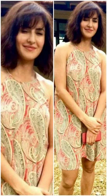 Ini dia gaya rambut pendek Katrina Kaif, makin cantik dan fresh kan? © Pinkvilla.com