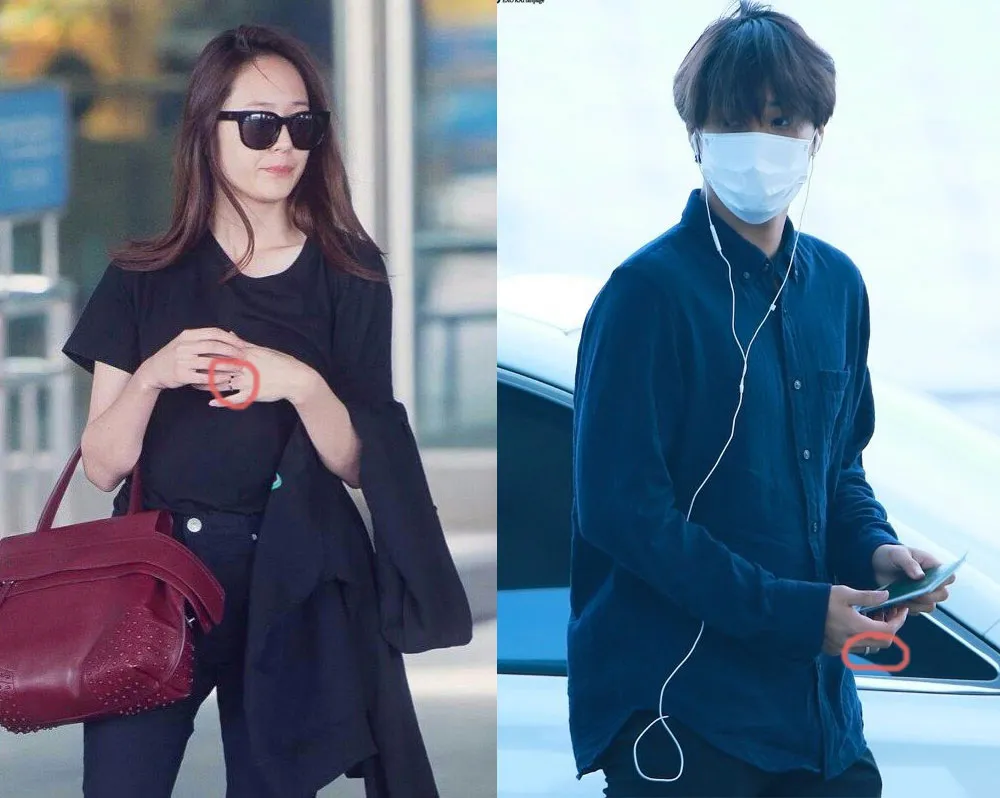 Benarkah dua seleb ini mengenakan cincin couple? ©allkpop.com