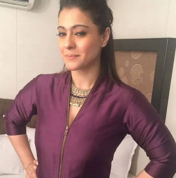 Kajol bikin video boomerang yang lucu ©instagram/kajol