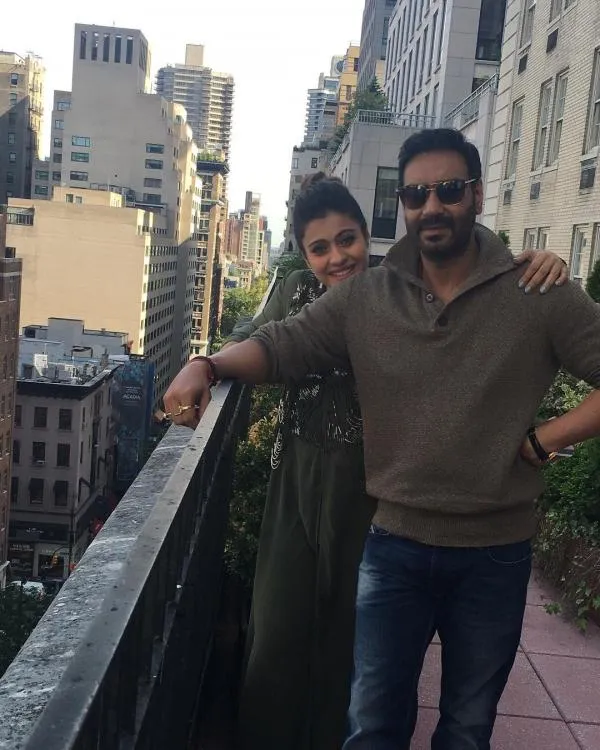 Kajol dan Ajay Devgan kencan sambil kerja di Amerika ©instagram/kajol