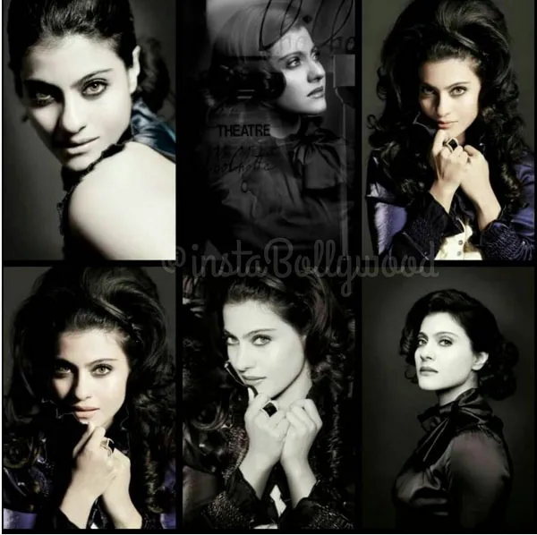 Ini dia foto memukau bergaya retro dari Kajol © Instagram.com/instabollywood